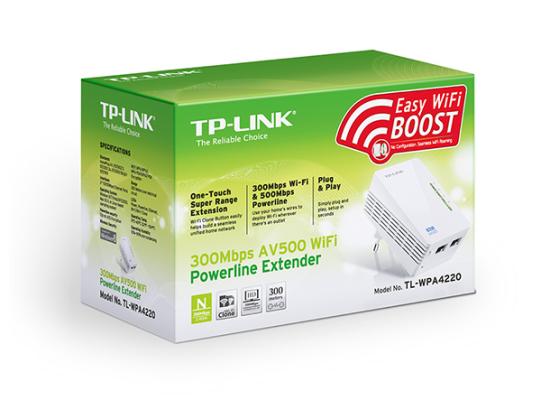 TP-Link TL-WPA4220  AV500 Wi-Fi Powerline Extender